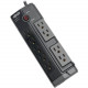 Tripp Lite Surge Protector Power Strip 9-Outlet w/ 4 Rotating Outlets 6ft Cord - 9 x NEMA 5-15R - 1800 VA - 2160 J - 120 V AC Input - Phone/DSL TLP906RTEL