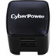 CyberPower TR12U3A AC Adapter - 120 V AC, 230 V AC Input Voltage - 5 V DC Output Voltage - 3.10 A Output Current TR12U3A