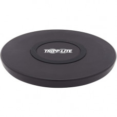 Tripp Lite Wireless Phone Charger - 10W, Qi Certified, Apple and Samsung Compatible, Black - 5 V DC Input - 5 V DC, 9 V DC Output - Input connectors: USB - TAA Compliance U280-Q01FL-BK