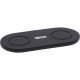 Tripp Lite Dual Wireless Charging Pad, Qi-Certified, Black - 120 V DC, 230 V DC Input - 5 V DC, 9 V DC Output - Input connectors: USB - AC Plug U280-Q02FL-BK