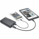 Tripp Lite Portable 2-Port USB Battery Charger Mobile Power Bank 10k mAh - For Smartphone, e-book Reader, Tablet PC, Bluetooth Speaker, MP3 Player, Headphone, Headset - Lithium Ion (Li-Ion) - 10000 mAh - 2 A - 5 V DC Output - 5 V DC Input - 3 x - Black - 