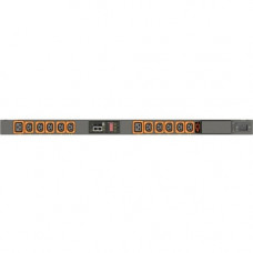 Vertiv Co Geist MUS3EGM0-12P027-2C20A9A00-S 12-Outlets PDU - Switched - IEC 60320 C20 - 10 x IEC 60320 C13, 2 x IEC 60320 C19 - 230 V AC - Network (RJ-45) - 0U - Vertical - Rack Mount - Rack-mountable - TAA Compliance US30004L