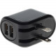 AddOn AC Adapter - 1 Pack - 5 V/2.40 A Output - Black USAC22USB12WB