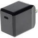 AddOn AC Adapter - 1 Pack - 5 V/3 A, 9 V, 12 V Output - Black USAC2USBC18WB
