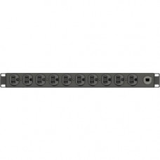 Vertiv Geist Basic Rack PDU - Data Center PDU - (10) NEMA 5-20R| NEMA 5-20P rPDU - 120V| 1.9kW| 1U Horizontal Form Factor| Rack Power Distribution Unit VP9563