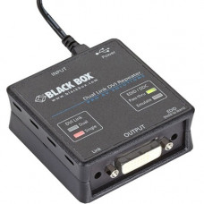 Black Box Dual-Link DVI Repeater - 90 ft Maximum Operating Distance - DVI In - DVI Out - USB - TAA Compliant VR-DVI