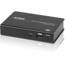 ATEN 4-Port 4K DisplayPort Splitter-TAA Compliant - 4096 x 2160 - DisplayPort - Metal VS194