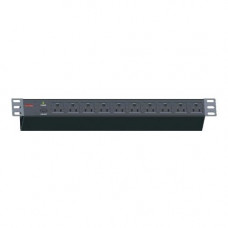 iStarUSA WA-PD010 10-Outlet PDU - 10 x NEMA 5-15R - 120 V AC - 1625 W - Rack-mountable - RoHS, TAA Compliance WA-PD010