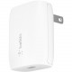 Belkin BOOST&uarr;CHARGE 20W USB-C PD Wall Charger - White WCA003DQWH