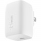 Belkin BOOST&uarr;CHARGE Pro USB-C PD GaN Wall Charger - 60W - White WCH002DQWH