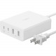 Belkin 4-Port GaN Charger 108W - 108 W - White WCH010DQWH