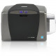 Hid Global Fargo DTC1250e Single Sided Desktop Dye Sublimation/Thermal Transfer Printer - Color - Card Print - USB - 6 Second Mono - 16 Second Color - 300 dpi - For PC - TAA Compliance 050000