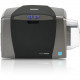 Hid Global Fargo DTC1250e Single Sided Desktop Dye Sublimation/Thermal Transfer Printer - Color - Card Print - USB - 6 Second Mono - 16 Second Color - 300 dpi - For PC - TAA Compliance 050010