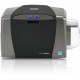 Hid Global Fargo DTC1250e Single Sided Desktop Dye Sublimation/Thermal Transfer Printer - Color - Card Print - Ethernet - USB - 6 Second Mono - 16 Second Color - 300 dpi - For PC 050036