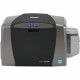 Hid Global Fargo DTC1250e Single Sided Desktop Dye Sublimation/Thermal Transfer Printer - Color - Card Print - Ethernet - USB - 6 Second Mono - 16 Second Color - 300 dpi - For PC - TAA Compliance 050030