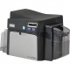 Hid Global Fargo DTC4250e Single Sided Desktop Dye Sublimation/Thermal Transfer Printer - Color - Card Print - Ethernet - USB - LCD Yes - 6 Second Mono - 24 Second Color - 300 dpi - 2.13" Label Width - 3.37" Label Length - ENERGY STAR, TAA Compl
