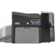 Hid Global Fargo DTC4250e Single Sided Desktop Dye Sublimation/Thermal Transfer Printer - Color - Card Print - Ethernet - USB - LCD Yes - 6 Second Mono - 24 Second Color - 300 dpi - 2.13" Label Width - 3.37" Label Length - TAA Compliance 052210