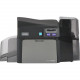 Hid Global Fargo DTC4250e Desktop Dye Sublimation/Thermal Transfer Printer - Color - Card Print - USB - LCD Yes - 6 Second Mono - 24 Second Color - 300 dpi - 2.13" Label Width - 3.37" Label Length - TAA Compliance 052602