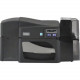 Hid Global Fargo DTC4500E Single Sided Desktop Dye Sublimation/Thermal Transfer Printer - Color - Card Print - Ethernet - USB - LCD Yes - 2.11" Print Width - 6 Second Mono - 16 Second Color - 300 dpi - TAA Compliance 055020