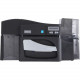 Hid Global Fargo DTC4500E Single Sided Desktop Dye Sublimation/Thermal Transfer Printer - Color - Card Print - Ethernet - USB - LCD Yes - 2.11" Print Width - 6 Second Mono - 16 Second Color - 300 dpi - TAA Compliance 055200