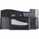 Hid Global Fargo DTC4500E Desktop Dye Sublimation/Thermal Transfer Printer - Color - Card Print - Ethernet - USB - LCD Yes - 2.11" Print Width - 6 Second Mono - 16 Second Color - 300 dpi - TAA Compliance 055310