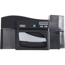 Hid Global Fargo DTC4500E Desktop Dye Sublimation/Thermal Transfer Printer - Color - Card Print - Ethernet - USB - LCD Yes - 2.11" Print Width - 6 Second Mono - 16 Second Color - 300 dpi - TAA Compliance 055500