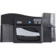 Hid Global Fargo DTC4500E Desktop Dye Sublimation/Thermal Transfer Printer - Color - Card Print - Ethernet - USB - LCD Yes - 2.11" Print Width - 6 Second Mono - 16 Second Color - 300 dpi - TAA Compliance 055500