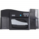 Hid Global Fargo DTC4500E Double Sided Desktop Dye Sublimation/Thermal Transfer Printer - Monochrome - Card Print - Ethernet - USB - LCD Yes - 2.11" Print Width - 6 Second Mono - 16 Second Color - 300 dpi - ENERGY STAR, TAA Compliance 055506