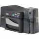Hid Global Fargo DTC4500E Double Sided Desktop Dye Sublimation/Thermal Transfer Printer - Monochrome - Card Print - Ethernet - USB - 2.11" Print Width - 6 Second Mono - 16 Second Color - 300 dpi - TAA Compliance 055508