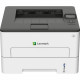 Lexmark B2236dw Desktop Laser Printer - Monochrome - 36 ppm Mono - 600 x 600 dpi Print - Automatic Duplex Print - 251 Sheets Input - Ethernet - Wireless LAN - 30000 Pages Duty Cycle - TAA Compliance 18M0100