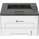 Lexmark B2236dw Desktop Laser Printer - Monochrome - 36 ppm Mono - 600 x 600 dpi Print - Automatic Duplex Print - 251 Sheets Input - Ethernet - Wireless LAN - 30000 Pages Duty Cycle - TAA Compliance 18M0100