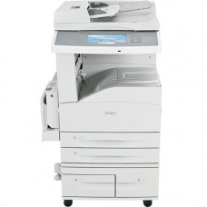 Lexmark X860 X864DHE 3 Laser Multifunction Printer - Monochrome - Copier/Printer/Scanner - 55 ppm Mono Print - 1200 x 1200 dpi Print - Automatic Duplex Print - Upto 300000 Pages Monthly - 3100 sheets Input - Color Flatbed Scanner - 600 dpi Optical Scan - 