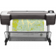 HP Designjet T1700 PostScript Inkjet Large Format Printer - 44" Print Width - Color - Printer - 6 Color(s) - 26 Second Color Speed - 2400 x 1200 dpi - USB - Ethernet - Roll Paper, Cut Sheet, Bond Paper, Coated Paper, Heavyweight Paper, Super Heavywei