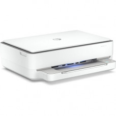 HP Envy 6055E Wireless Inkjet Multifunction Printer - Color - White - Copier/Printer/Scanner - 4800 x 1200 dpi Print - Automatic Duplex Print - Upto 1000 Pages Monthly - 100 sheets Input - Color Flatbed Scanner - 1200 dpi Optical Scan - Wireless LAN - Sma