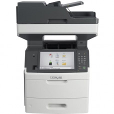 Lexmark MX711 MX711DE Laser Multifunction Printer - Monochrome - Copier/Fax/Printer/Scanner - 66 ppm Mono Print - 1200 x 1200 dpi Print - Automatic Duplex Print - Upto 300000 Pages Monthly - 650 sheets Input - Color Scanner - 600 dpi Optical Scan - Monoch