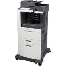 Lexmark MX811 MX811DXME Laser Multifunction Printer - Monochrome - Copier/Fax/Printer/Scanner - 63 ppm Mono Print - 1200 x 1200 dpi Print - Automatic Duplex Print - Upto 300000 Pages Monthly - 2750 sheets Input - Color Scanner - 600 dpi Optical Scan - Mon