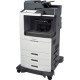 Lexmark MX MX810DTPE Laser Multifunction Printer - Monochrome - Copier/Fax/Printer/Scanner - 55 ppm Mono Print - 1200 x 1200 dpi Print - Automatic Duplex Print - Upto 300000 Pages Monthly - 1750 sheets Input - Color Scanner - 600 dpi Optical Scan - Monoch