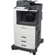 Lexmark MX MX810DTPE Laser Multifunction Printer - Monochrome - Copier/Fax/Printer/Scanner - 55 ppm Mono Print - 1200 x 1200 dpi Print - Automatic Duplex Print - Upto 300000 Pages Monthly - 1750 sheets Input - Color Scanner - 600 dpi Optical Scan - Monoch
