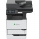 Lexmark MX720 MX721ade Laser Multifunction Printer - Monochrome - Copier/Fax/Printer/Scanner - 65 ppm Mono Print - 1200 x 1200 dpi Print - Automatic Duplex Print - Upto 300000 Pages Monthly - 650 sheets Input - Color Scanner - 600 dpi Optical Scan - Monoc