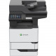 Lexmark MX720 MX722adhe Laser Multifunction Printer - Monochrome - Copier/Fax/Printer/Scanner - 70 ppm Mono Print - 1200 x 1200 dpi Print - Automatic Duplex Print - Upto 350000 Pages Monthly - 650 sheets Input - Color Scanner - 600 dpi Optical Scan - Mono