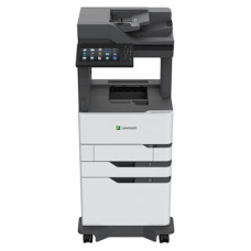 Lexmark MX820x MX822adxe Laser Multifunction Printer - Monochrome - Copier/Fax/Printer/Scanner - 55 ppm Mono Print - 1200 x 1200 dpi Print - Automatic Duplex Print - Upto 300000 Pages Monthly - 2650 sheets Input - Color Scanner - 600 dpi Optical Scan - Mo