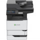 Lexmark MX720 MX721adhe Laser Multifunction Printer - Monochrome - Copier/Fax/Printer/Scanner - 65 ppm Mono Print - 1200 x 1200 dpi Print - Automatic Duplex Print - Upto 300000 Pages Monthly - 650 sheets Input - Color Scanner - 600 dpi Optical Scan - Mono