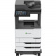 Lexmark MX820 MX822ade Laser Multifunction Printer - Monochrome - Copier/Fax/Printer/Scanner - 55 ppm Mono Print - 1200 x 1200 dpi Print - Automatic Duplex Print - Upto 300000 Pages Monthly - 1200 sheets Input - Color Flatbed Scanner - 600 dpi Optical Sca