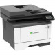 Lexmark MB3442ADW Wireless Laser Multifunction Printer - Monochrome - Copier/Fax/Printer/Scanner - 42 ppm Mono Print - 2400 dpi Print - Automatic Duplex Print - Color Scanner - Monochrome Fax - Ethernet Ethernet - Wireless LAN - USB - TAA Compliance 29S03