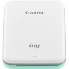 Canon IVY Zero Ink Printer - Color - Photo Print - Portable - Mint Green - 50 Second Photo - 313 x 400 dpi - Bluetooth - USB 3204C002