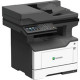 Lexmark MX520 MX521de Laser Multifunction Printer - Monochrome - Copier/Printer/Scanner - 46 ppm Mono Print - 1200 x 1200 dpi Print - Automatic Duplex Print - Upto 120000 Pages Monthly - 350 sheets Input - Color Scanner - 600 dpi Optical Scan - Gigabit Et