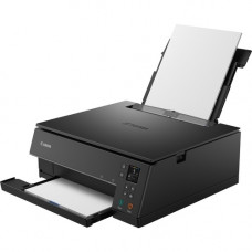 Canon PIXMA TS TS6320 Black Wireless Inkjet Multifunction Printer - Color - Copier/Printer/Scanner - 4800 x 1200 dpi Print - 100 sheets Input - Color Scanner - 1200 dpi Optical Scan - Wireless LAN - Apple AirPrint, Mobile Printing, Google Cloud Print, Mop