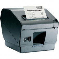 Star Micronics TSP743IIU-24GRY Direct Thermal Printer - Monochrome - Wall Mount - Receipt Print - USB - With Yes - Gray - 9.84 in/s Mono - 406 x 203 dpi - 3.25" Label Width - ENERGY STAR, RoHS, TAA Compliance 39442511