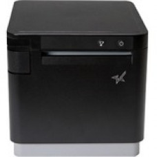 Star Micronics mC-Print3 MCP31LBi WT US Desktop Direct Thermal Printer - Monochrome - Receipt Print - Ethernet - USB - Bluetooth - With Cutter - 3.15" Print Width - 9.84 in/s Mono - 203 dpi - 3.15" Label Width - Star Mode, Raster Emulation - For