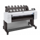 HP Designjet T1600 Inkjet Large Format Printer - 36" Print Width - Color - Printer - 5 Color(s) - 19.3 Second Color Speed - 2400 x 1200 dpi - 128 GB - Ethernet - Roll Paper, Plain Paper, Cut Sheet, Bond Paper, Coated Paper, Heavyweight Coated Paper, 